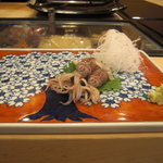 さえ喜 - 蛍烏賊のしゃぶしゃぶ・・・絶品！　2010,4月