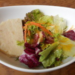 LYS - 前菜のあいなめとポテトのテリーヌ