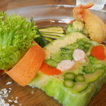 LYS - 天使の海老と初夏の野菜のテリーヌ