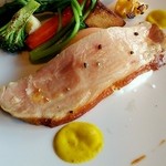 バーグ - 豚ロース肉のミキュイ