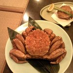 くいしん坊 - 大きな生の毛ガニ！身はびっちり、味は濃くて美味い！