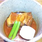 指宿白水館 - 小鉢（豚角煮）