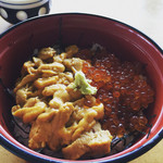 まんじゅうや - ウニいくら丼