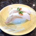 回転寿司 日本海 - のどぐろ。520円