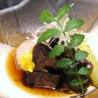 個室 和牛焼肉 吟 難波店 - 尾崎牛脛肉の赤ワイン煮込み