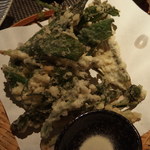 Daidara Bocchi - 山菜の天ぷら