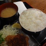 山下軒 - ご飯と蜆汁