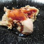 鳥茂 - フォアグラの白味噌漬け、2週間寝かせて、バルサミコ酢で1