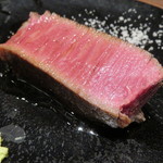 鳥茂 - シャトーブリアンのステーキ2