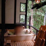 はづ合掌 - テラスに露天風呂の付いた部屋もあります