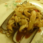 Kam Shan Seafood Restaurant - マテ貝にんにく醤油