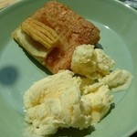 喫茶 しらた - アップルパイハーフサイズ