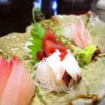 旬菜厨房 海月 - 新鮮刺身ランチ（1,300円）