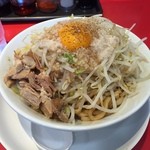 麺屋 あっ晴れ 堀田店 - まぜそば（野菜デラ盛り）