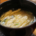 季寄 - ランチ_味噌汁_1000円(税込)