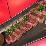 桜庵 - 馬肉のタタキ