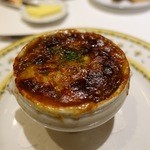 ビストロ ボンファム - オニオンスープ