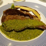 ビストロ ボンファム - カフェドバリソースのステーキ