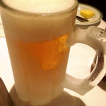 ウルフギャング・ステーキハウス - キンキン生ビール