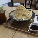 スノーアート - きなこ（ドリンク付き）※黒蜜又は練乳が選べます。