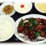 ⑤Black vinegar sweet and sour pork