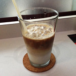 D - カフェオレを飲んで休憩