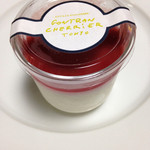 ゴントラン シェリエ - イチゴのパンナコッタ（400円）