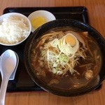 ラーメン福来軒 - 醤油ラーメン+小ライス