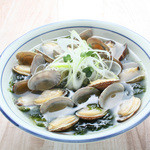 一滴家 - 料理写真:当店オススメ！あさり潮浜らーめん