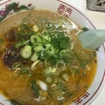 ラーメン大てつ - 味噌ラーメン太麺麵カタ