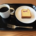 スターバックスコーヒー - パイクプレイスローストSサイズ＆ラズベリーレモンケーキ680円