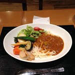 カレーうどん 千吉 - ピリ辛　9種の野菜　キーマカレー