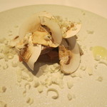 Convivio - 27年5月　関鯵とホワイトマッシュルーム