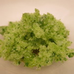 Convivio - 27年5月　ルッコラと新生姜のシャーベット