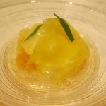 Convivio - 27年5月　パイナップルとマンゴー　白ワインのソースのパプレーゼ