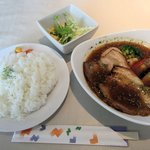 イチロク - チキンベース、炙りチャーシュー＋野菜2015.06.10