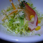 カレーショップ山小屋 - 野菜サラダ