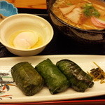 赤玉食堂 - わさび寿司定食（ラーメンで）1,080円