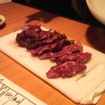 焼肉 名門 - サガリ焼き上がり