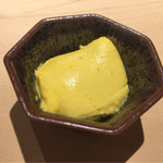 銀座うち山 - 【カボチャの豆乳寄せ】これが絶品の甘味でした。