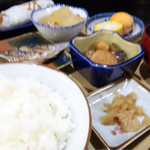 十五夜 - 料理写真:日替り定食￥600-