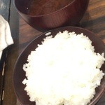 epais - ご飯＆赤出汁