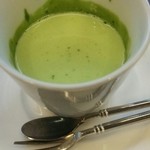 最後の〆は抹茶オレ！