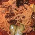 Bistro Suiren - 会社ランチに、久しぶりのパスタ＼(^o^)／
                      たらこ、あさり、シメジ＼(^o^)／