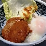 豚骨一燈 - ロコモコ丼