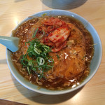 ポパイ - 天津風揚げかたやきらーめん丼ぶり