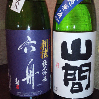 厳選の日本酒+毎月おすすめの日本酒