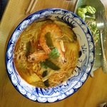 ラホツ - 三輪素麺のトムヤムクンにゅうめん