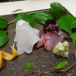 鮨 千陽 - ☆お造り２種盛り(≧▽≦)/～♡☆