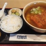 Hara - 『カツカレーラーメン』800円